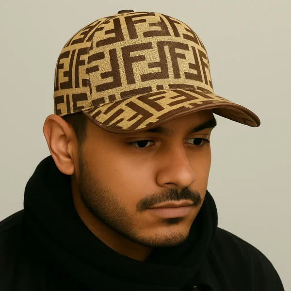 Fendi monogram beige and brown FF pattern - Image 2