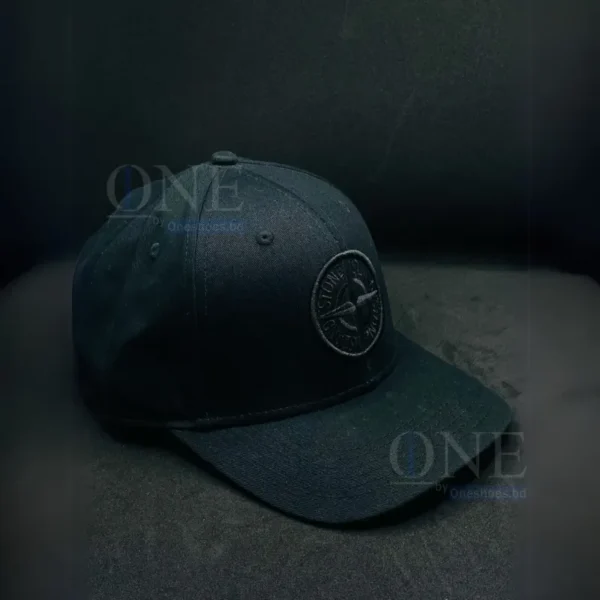 Stone Island Ghost Cap – Obsidian Patch